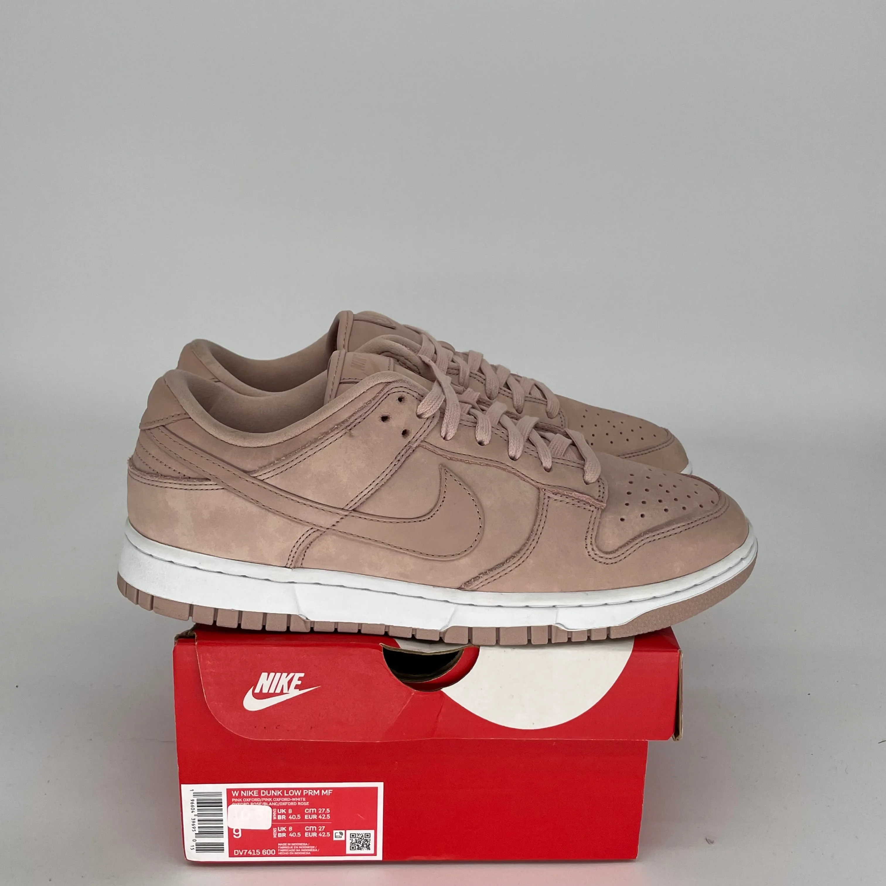 NIKE DUNK LOW ROSE OXFORD TAILLE 9/10.5W DV7415-600