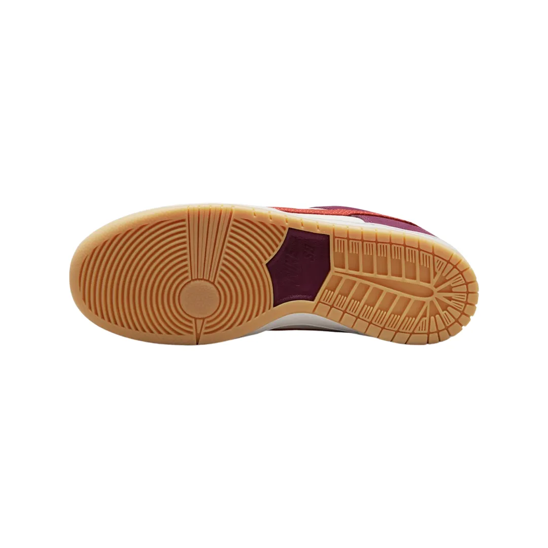 Nike SB Dunk Low QS Skate Comme une Fille Betterave Rouge Foncé Rouge Carmin Clair Nike Dunk