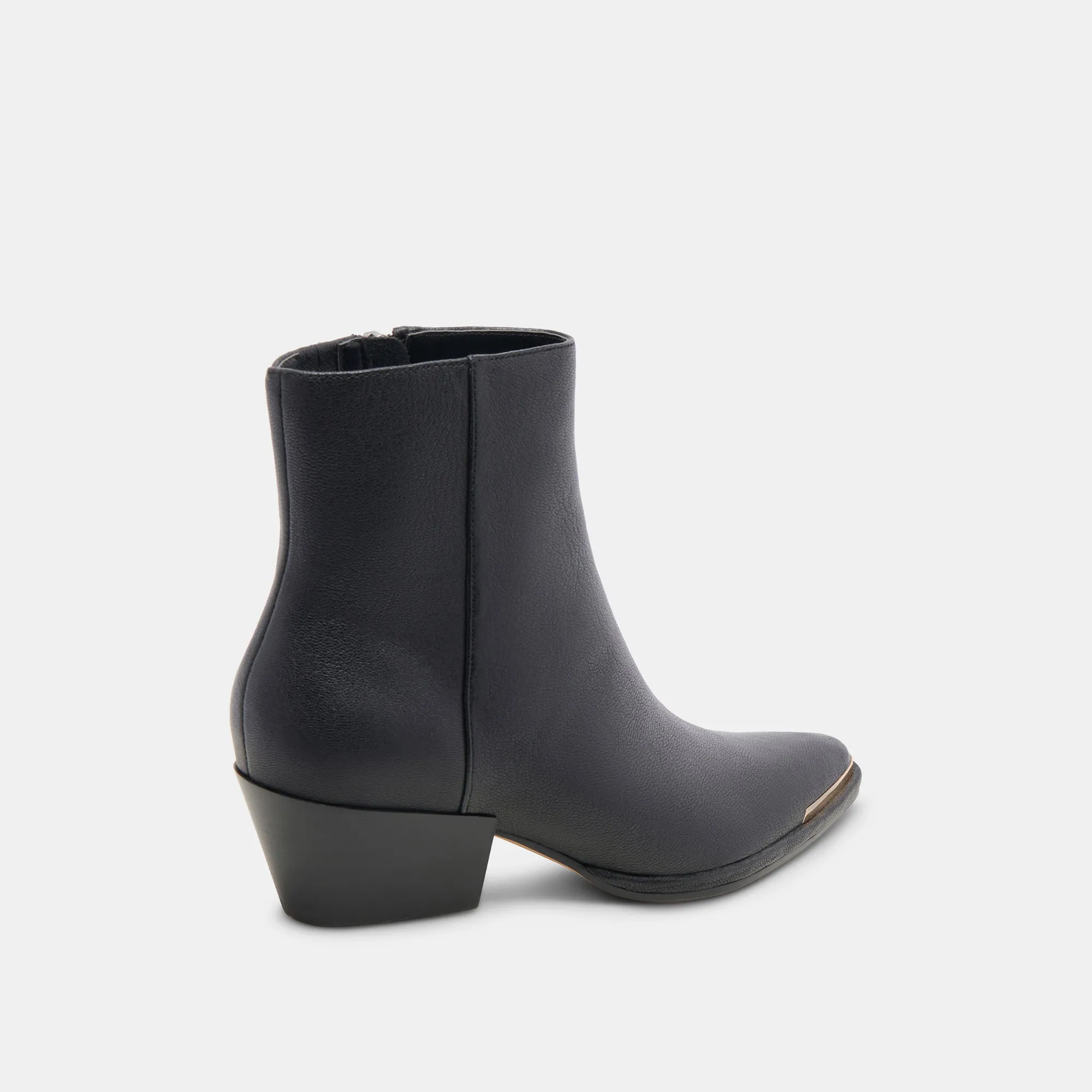 BOTTINES NONAH EN CUIR NOIR