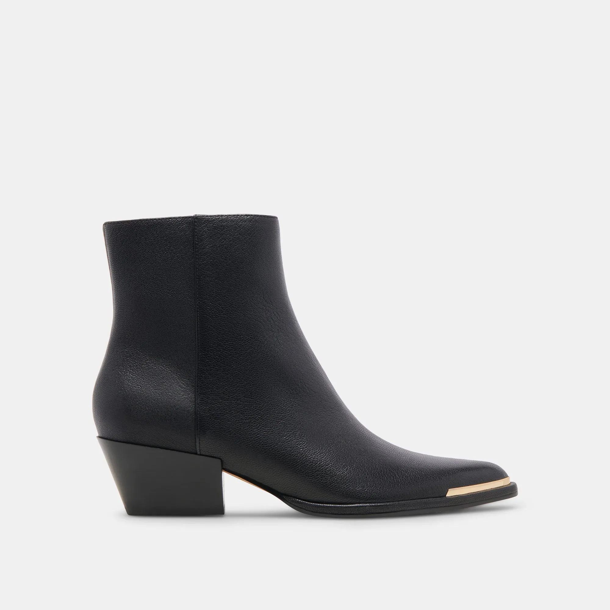 BOTTINES NONAH EN CUIR NOIR