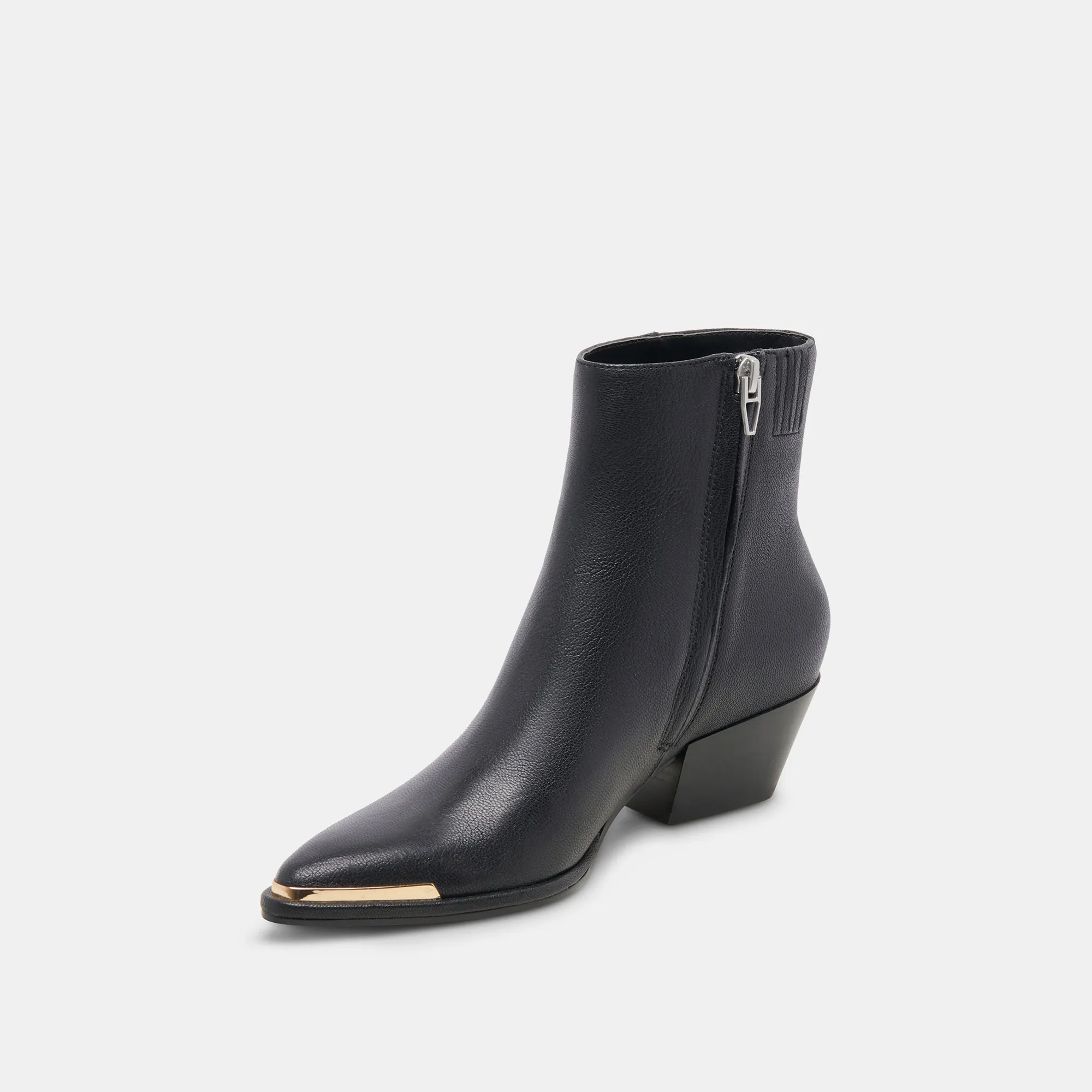 BOTTINES NONAH EN CUIR NOIR