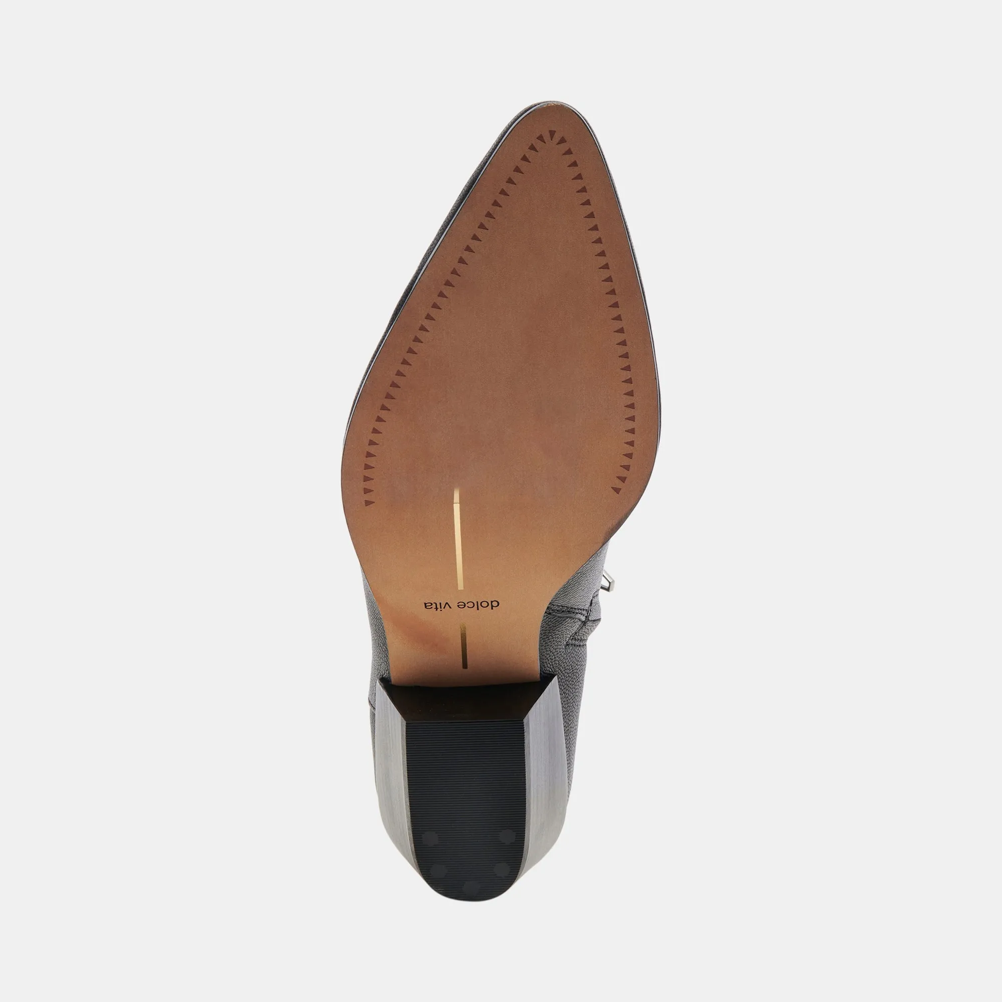 BOTTINES NONAH EN CUIR NOIR