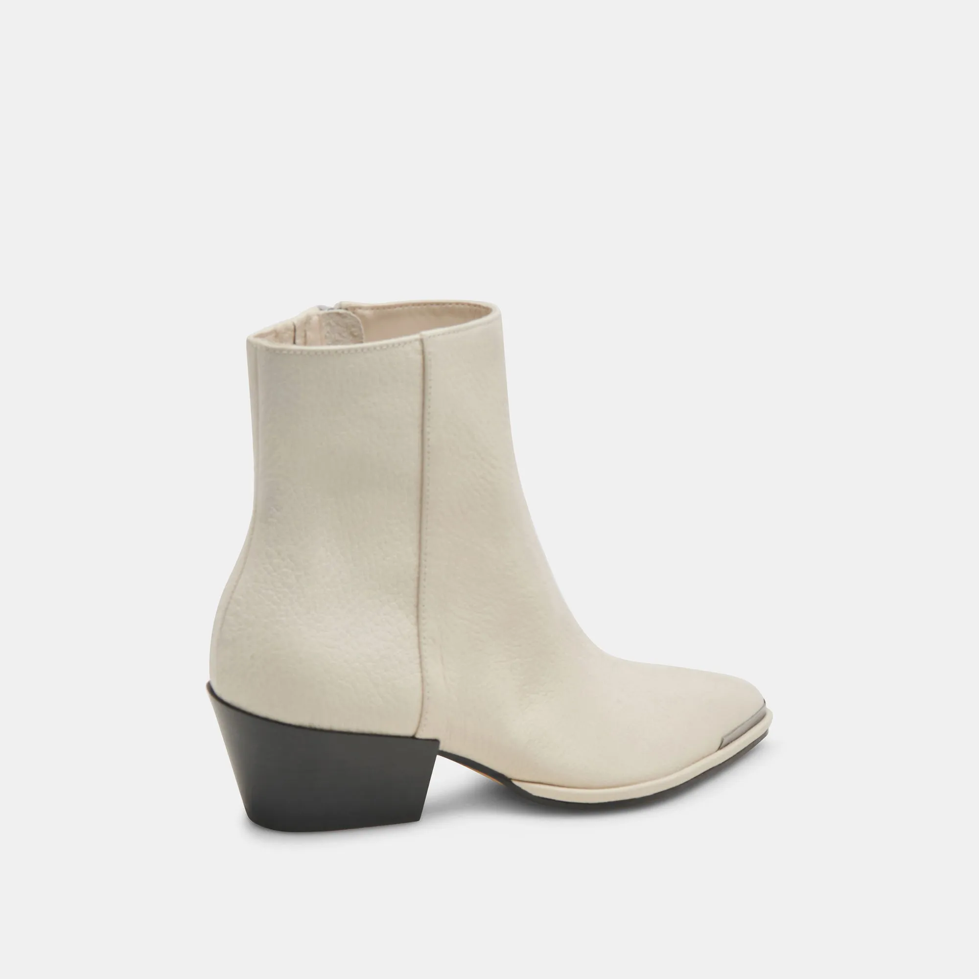 BOTTINES NONAH EN CUIR IVOIRE