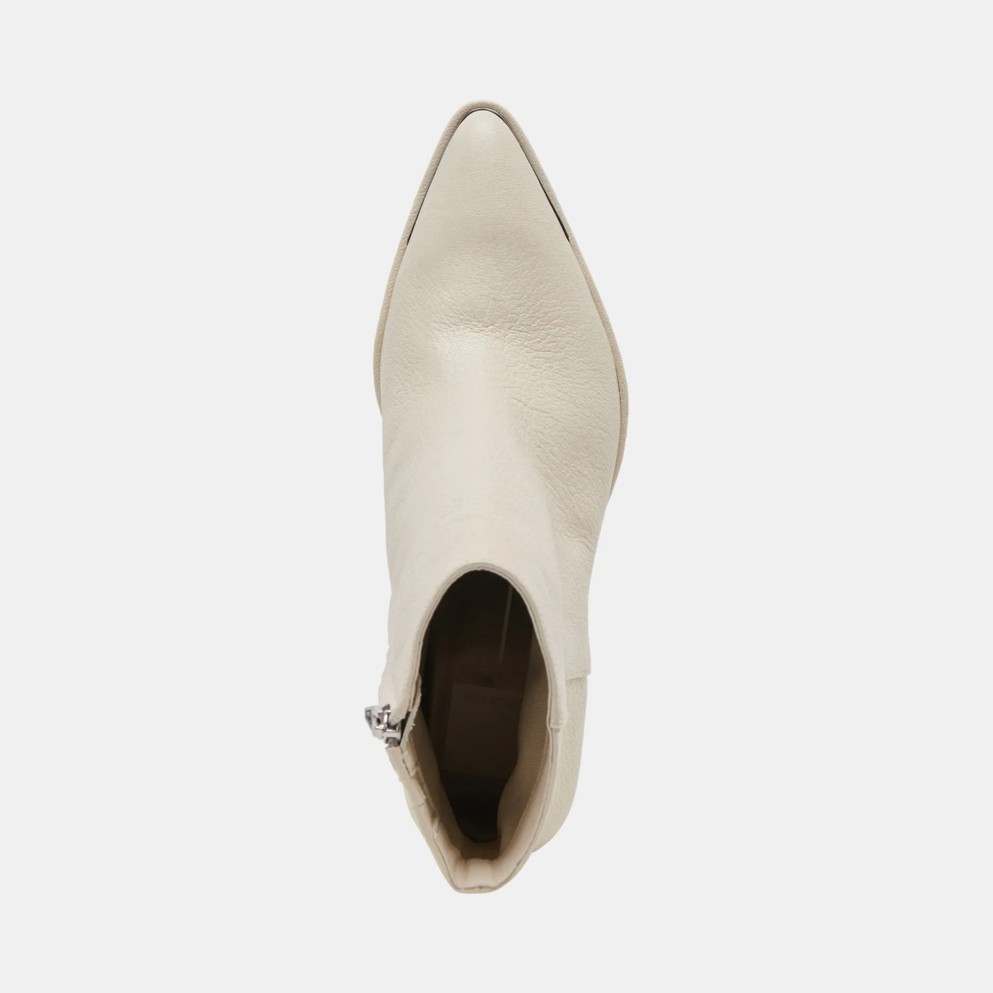 BOTTINES NONAH EN CUIR IVOIRE