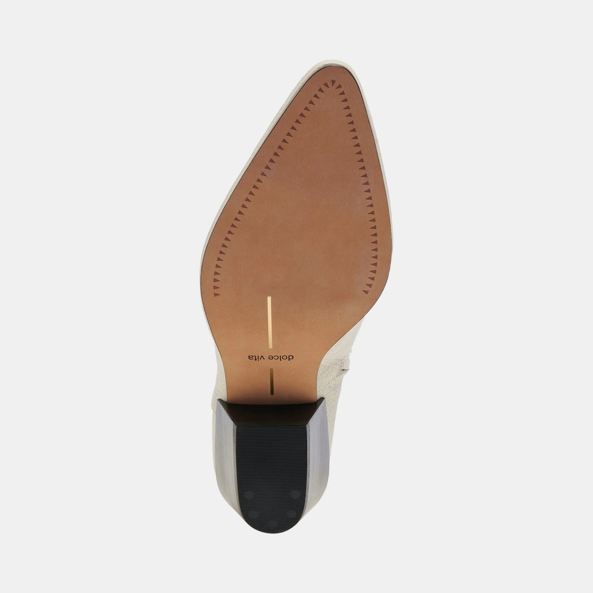BOTTINES NONAH EN CUIR IVOIRE
