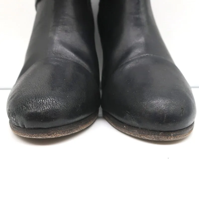Bottes chelsea Harrow en cuir noir Rag & Bone Taille 38.5 à talon haut
