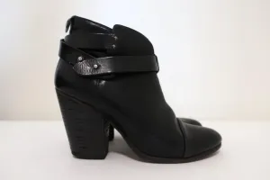 Bottes chelsea Harrow en cuir noir Rag & Bone - Taille 39 - Bottines à talon haut