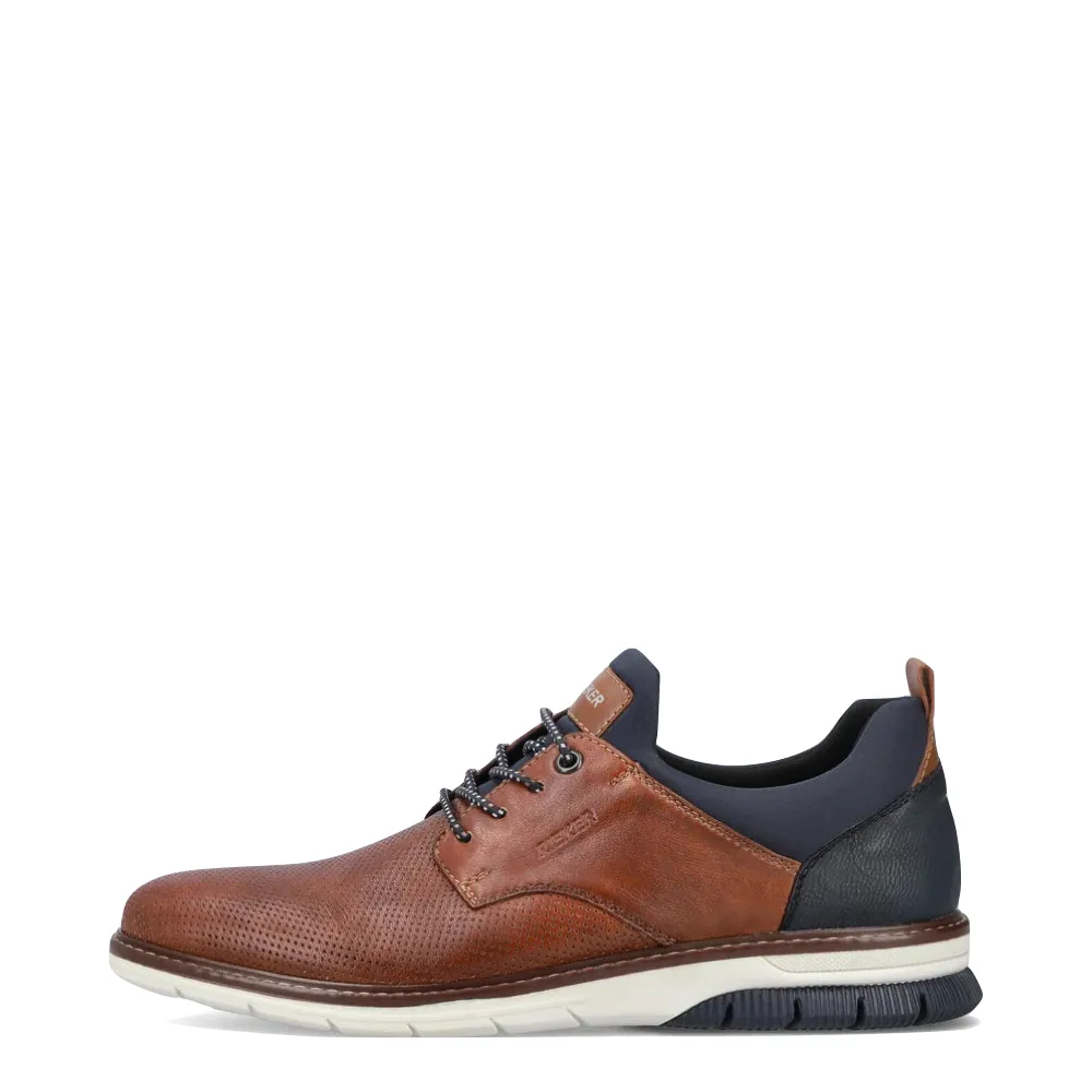 Rieker Chaussure Homme Dustin 50 Perforée en Beige