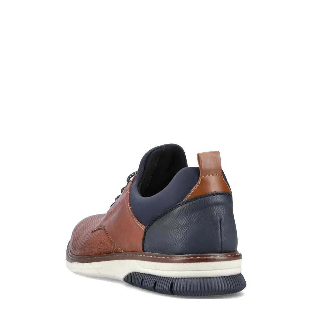 Rieker Chaussure Homme Dustin 50 Perforée en Beige