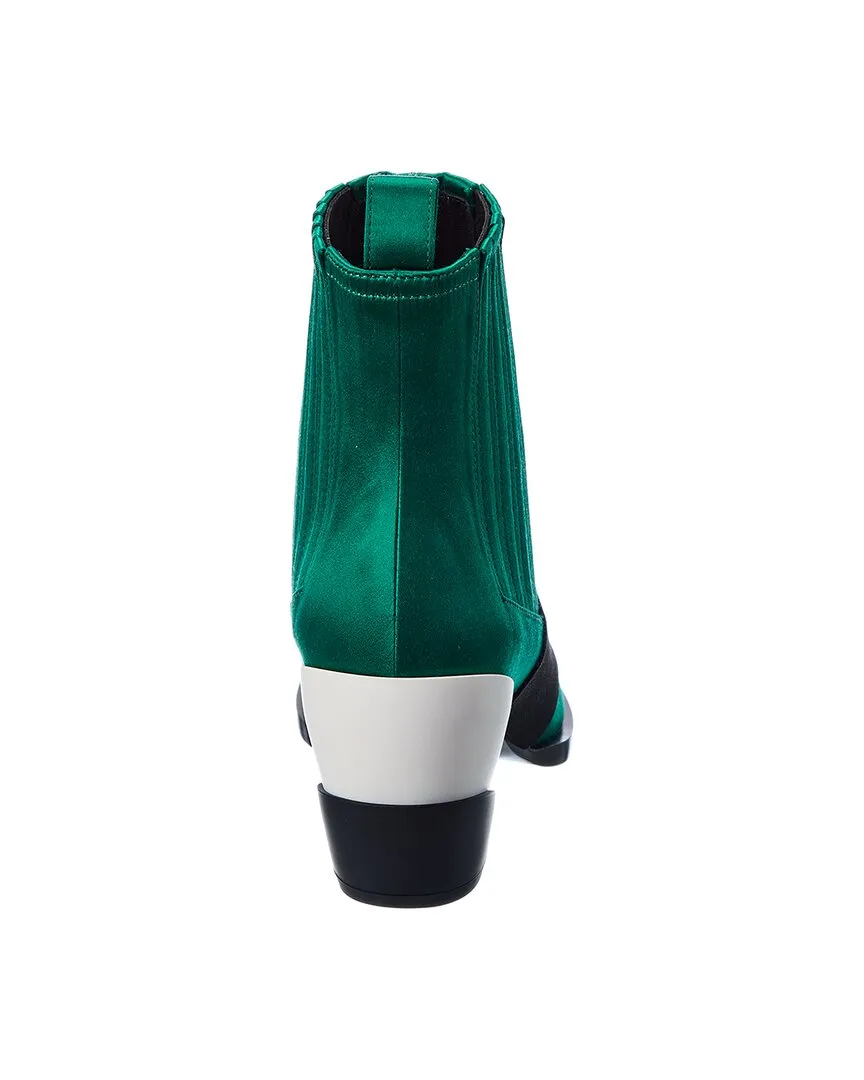 Roger Vivier Bottines en Satin Viv Tex_Roger-Vivier