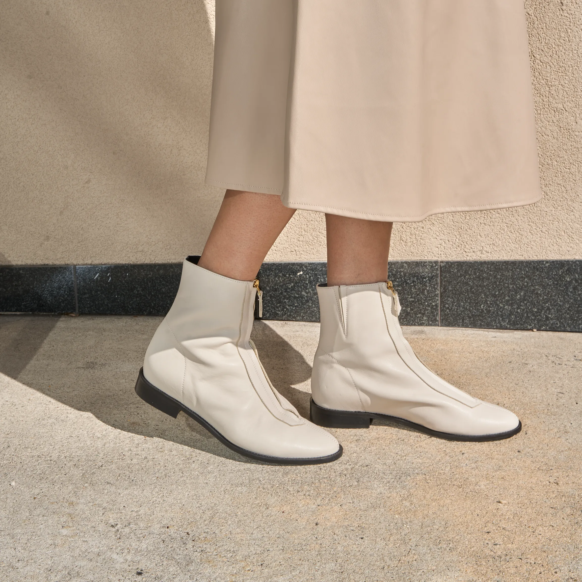 Roma Due - Cuir Ivoire