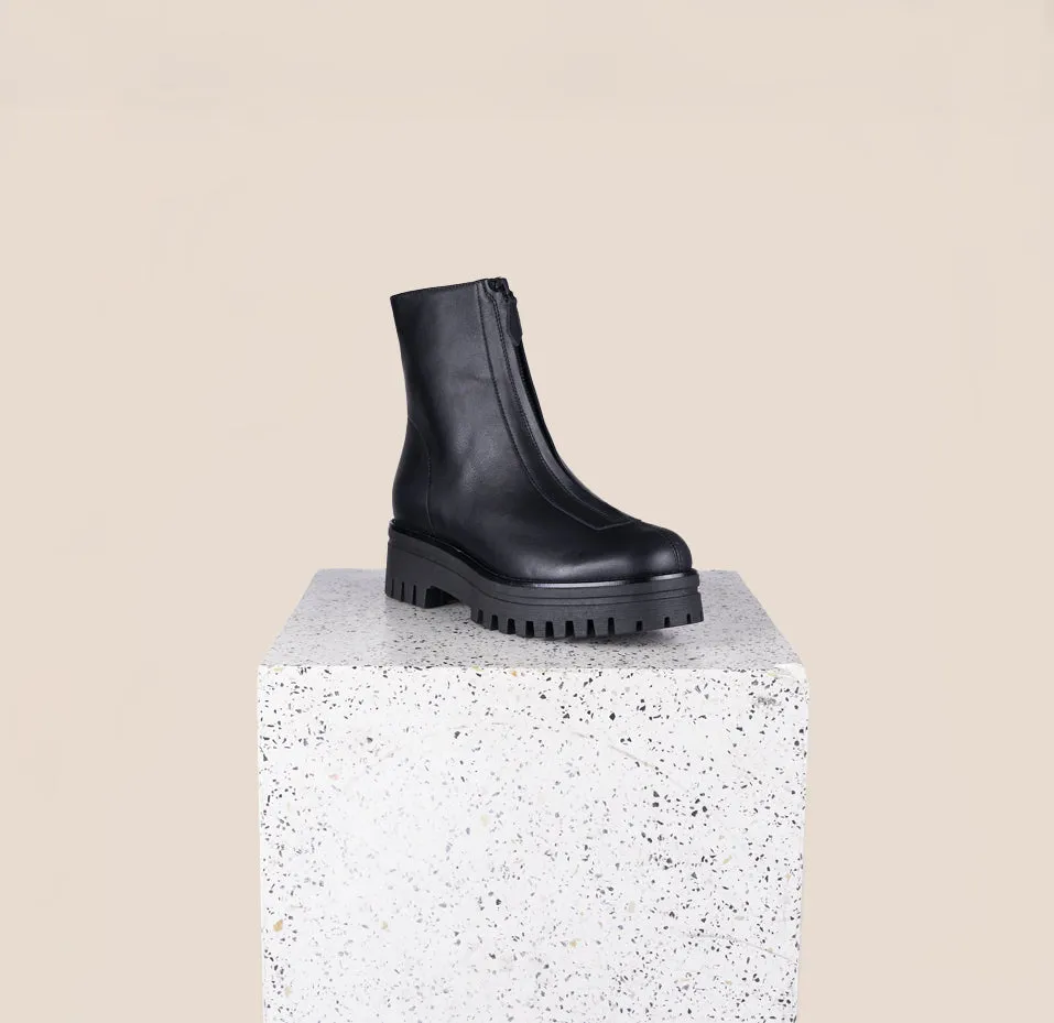 Roma Lug Sole (Fermeture Éclair Noire)