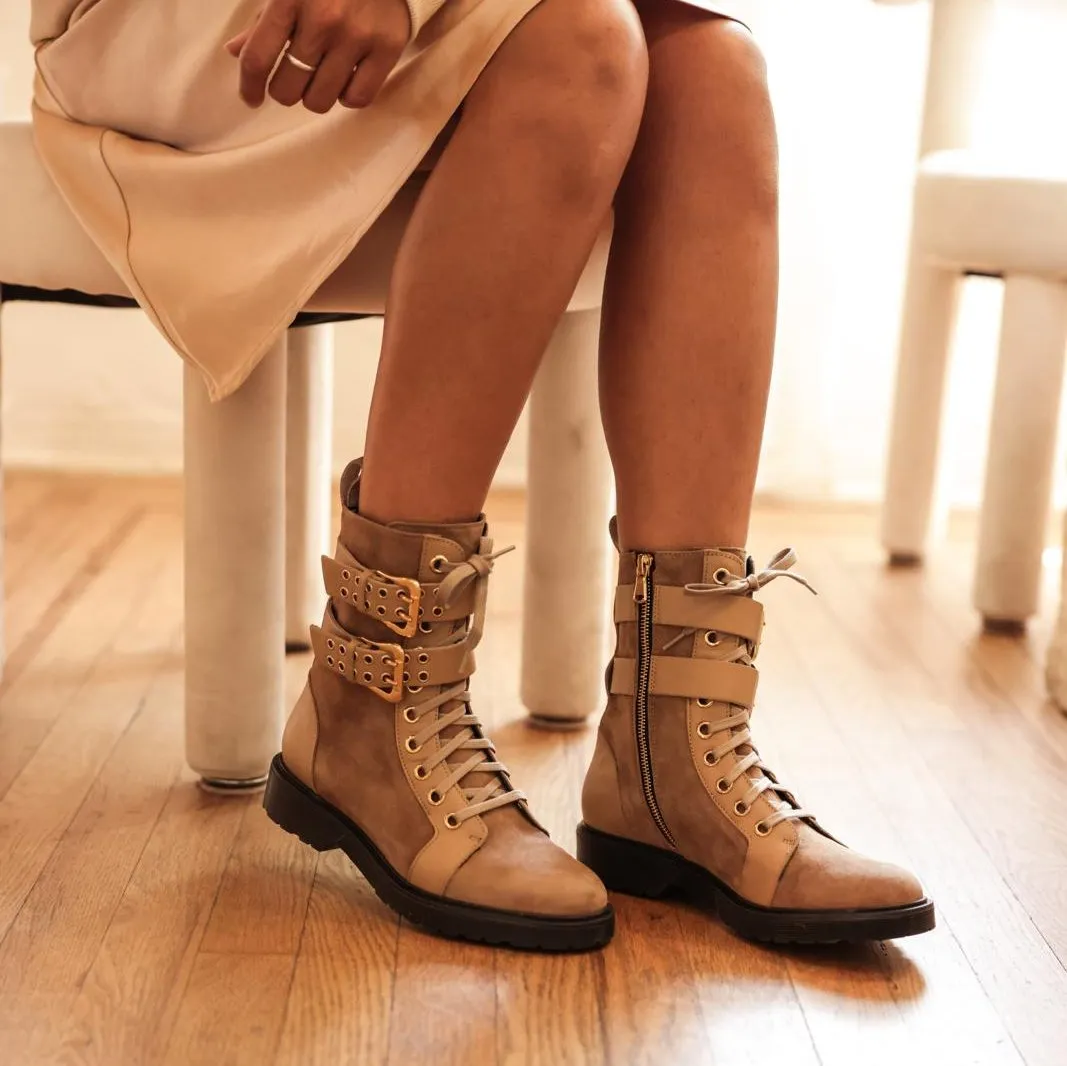 Savona - Suédé beige