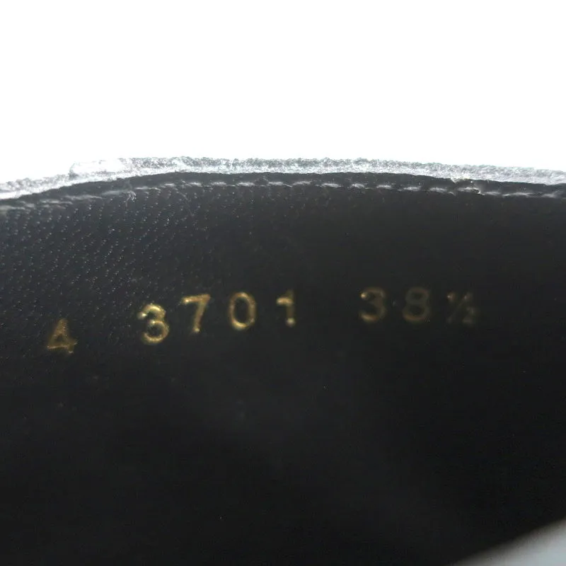 Bottines Sergio Rossi à talon clouté en daim noir Taille 38.5 Bottes cheville