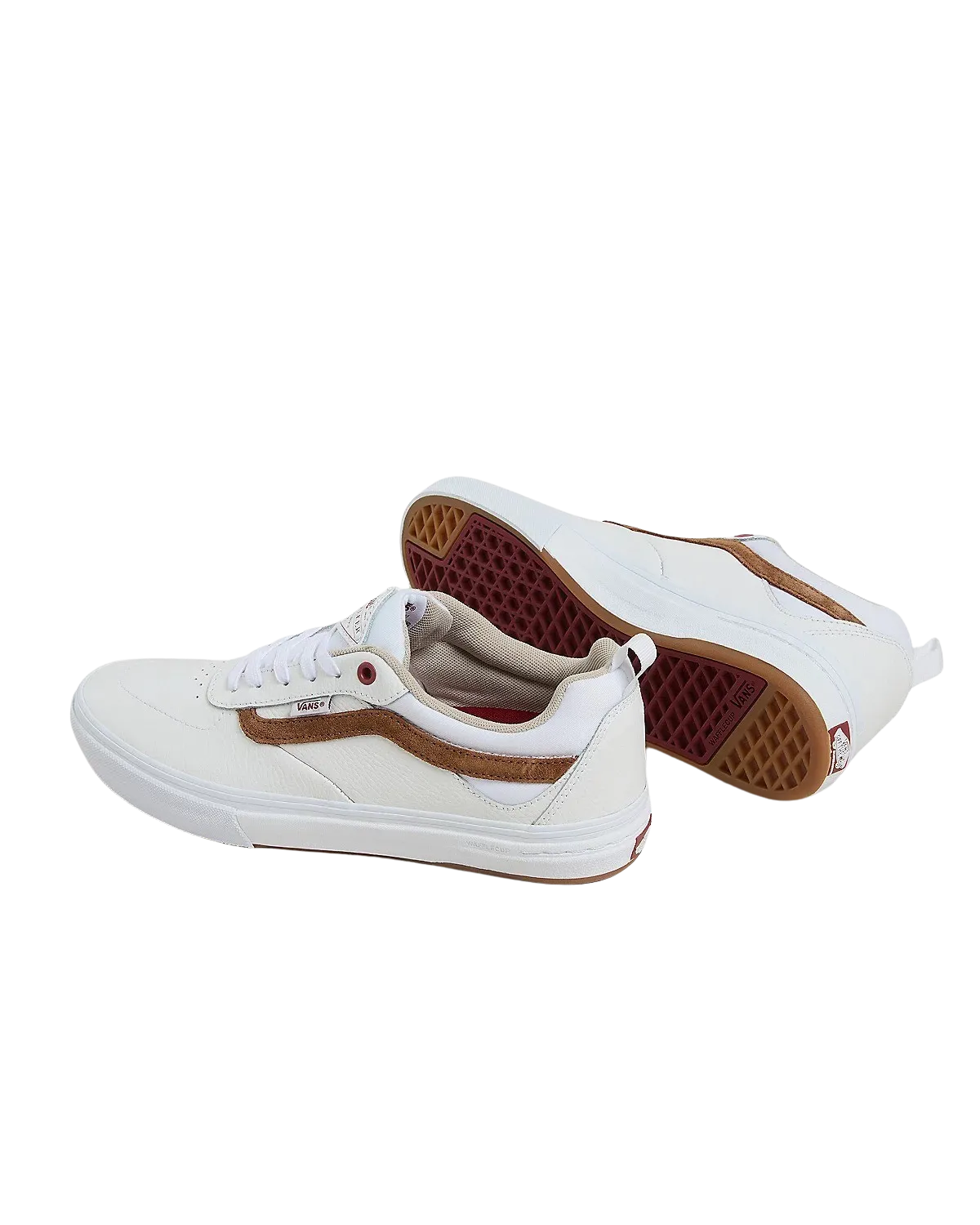 Chaussures de skate Kyle Walker en blanc et rouge