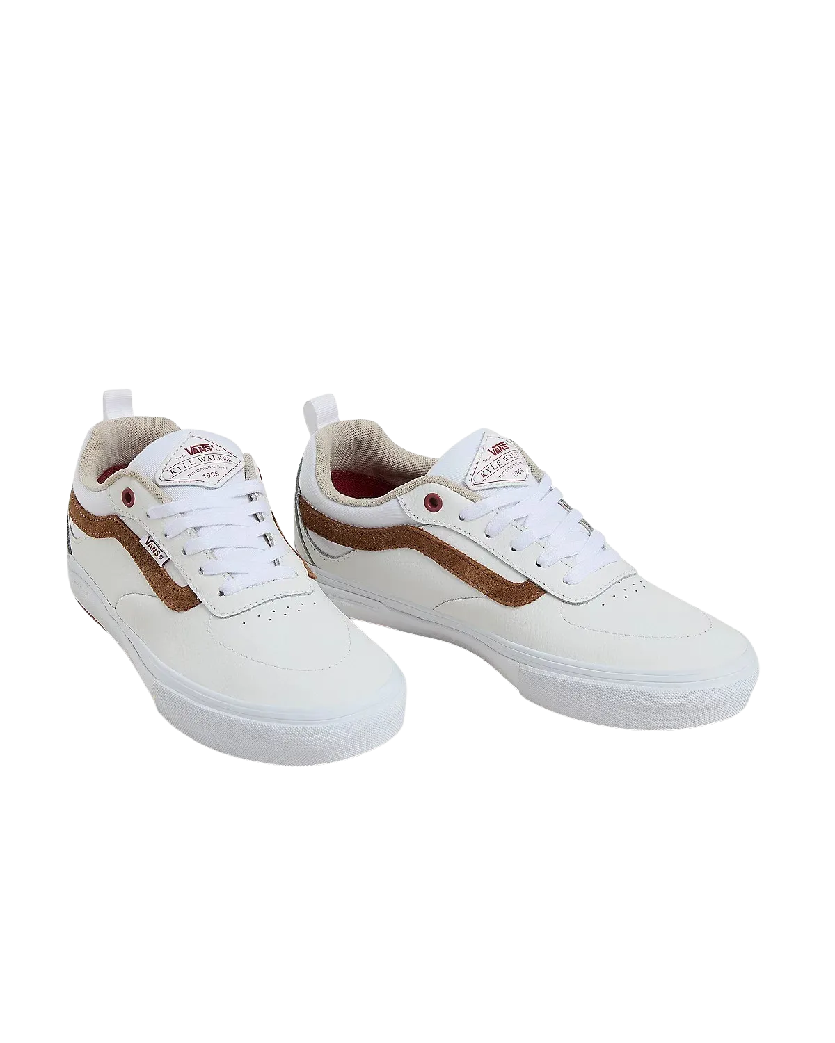 Chaussures de skate Kyle Walker en blanc et rouge