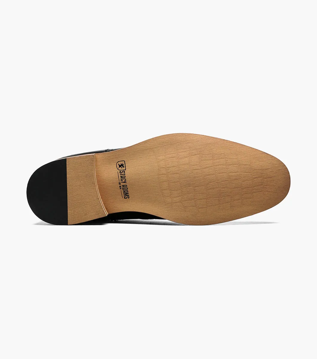 Chaussures à bride Stacy Adams DESMOND avec bout capucine - Noir