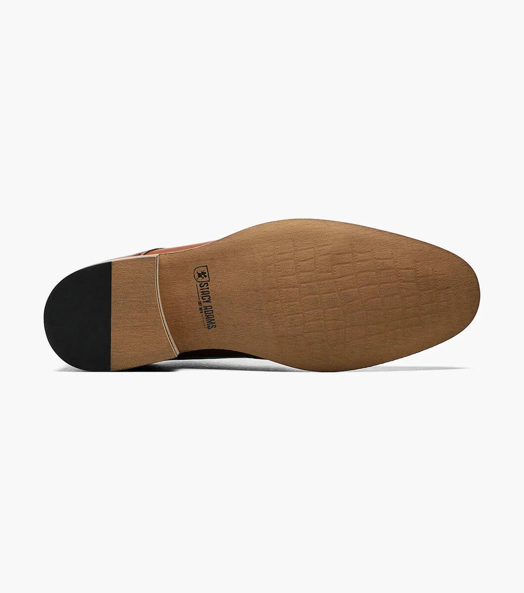 Stacy Adams DESMOND Chaussures à bride monastique avec bout cap-toe - Cognac
