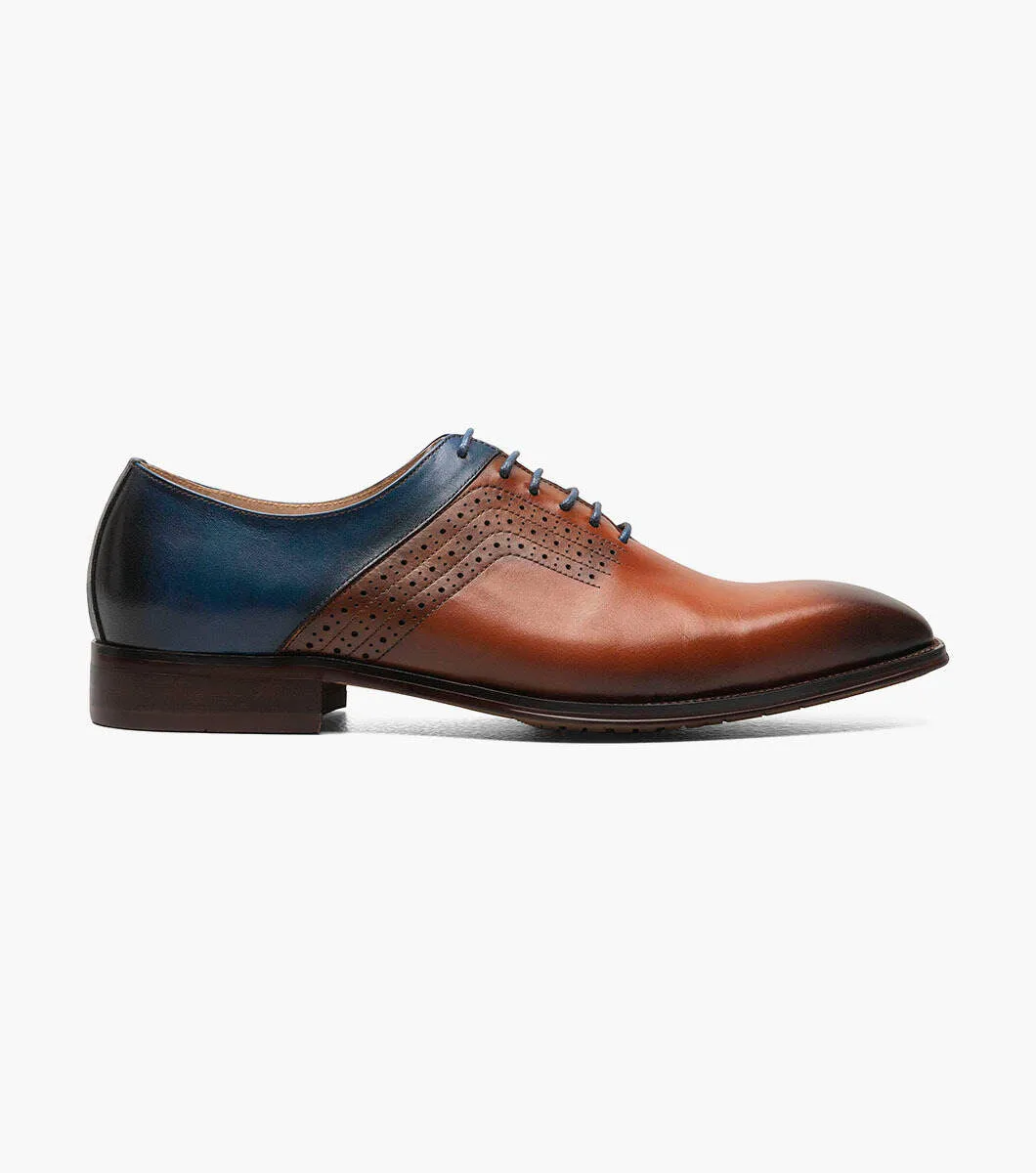Stacy Adams HALLOWAY Oxford à bout rond - Cognac