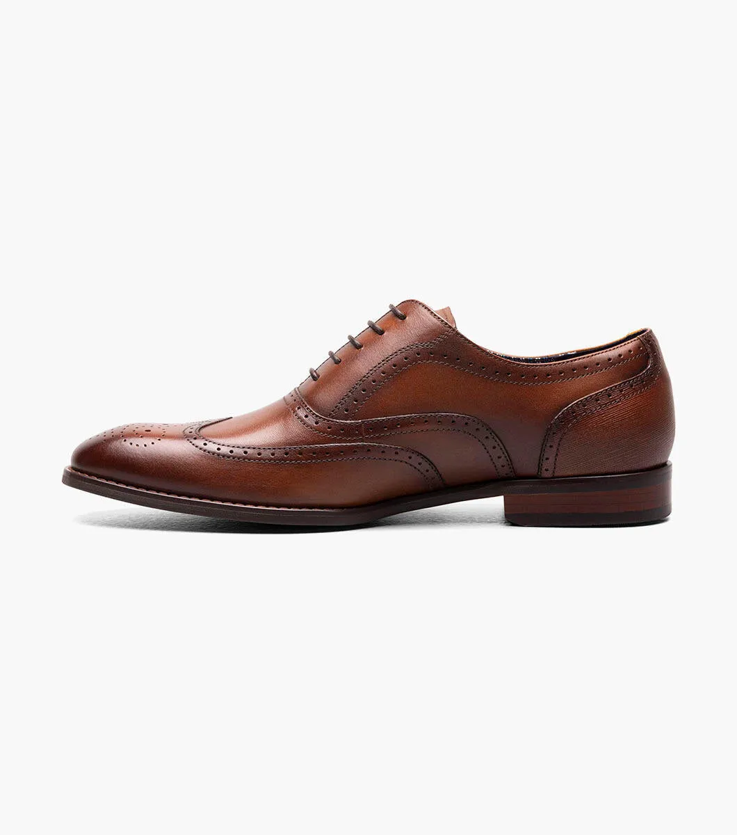 Stacy Adams KAINE Oxford à bout pointu - Cognac
