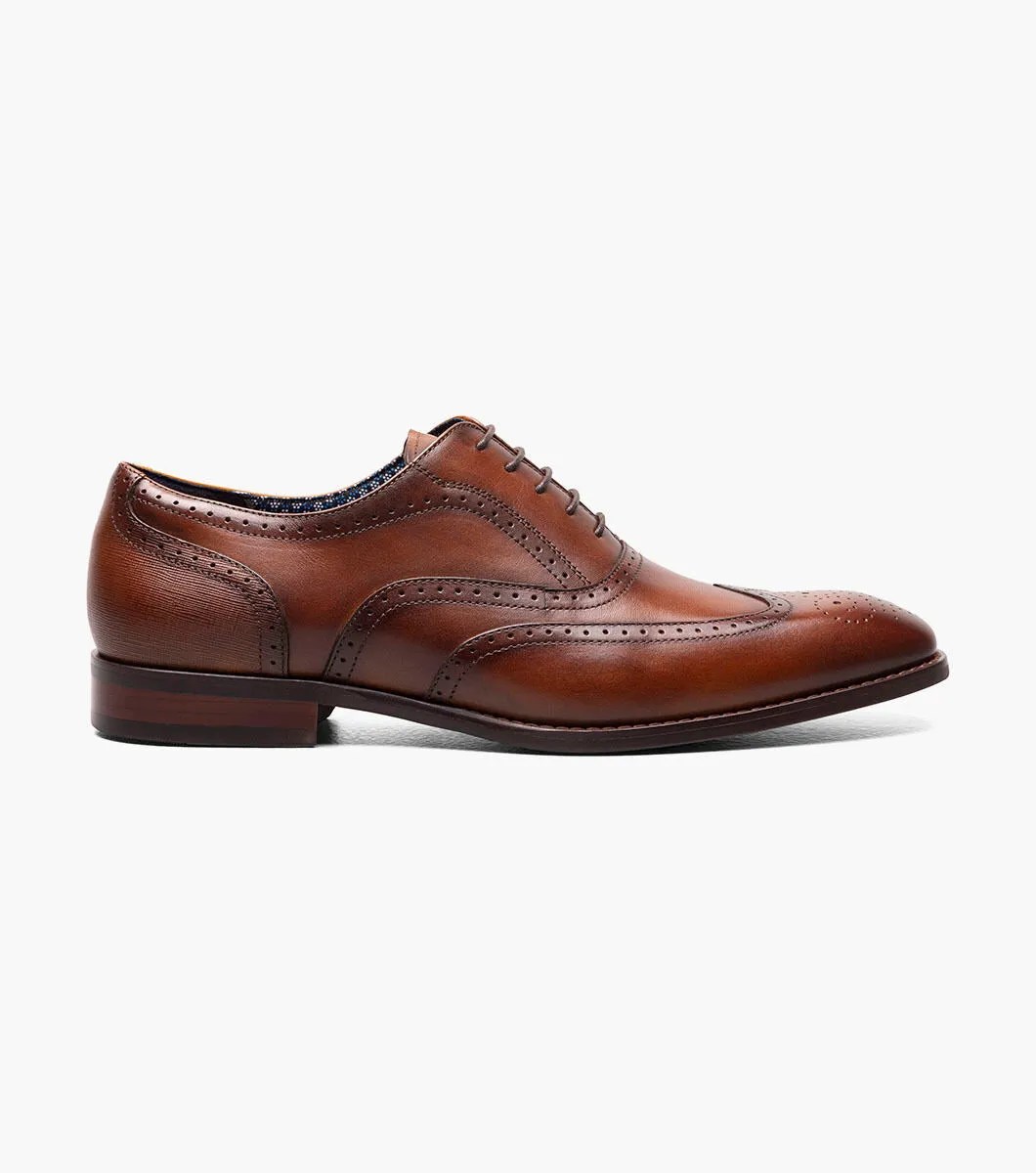 Stacy Adams KAINE Oxford à bout pointu - Cognac