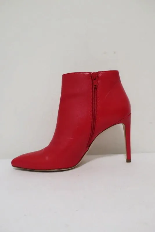 Bottes chelsea Stuart Weitzman Pureaok en cuir rouge pointure 6.5 à bout pointu