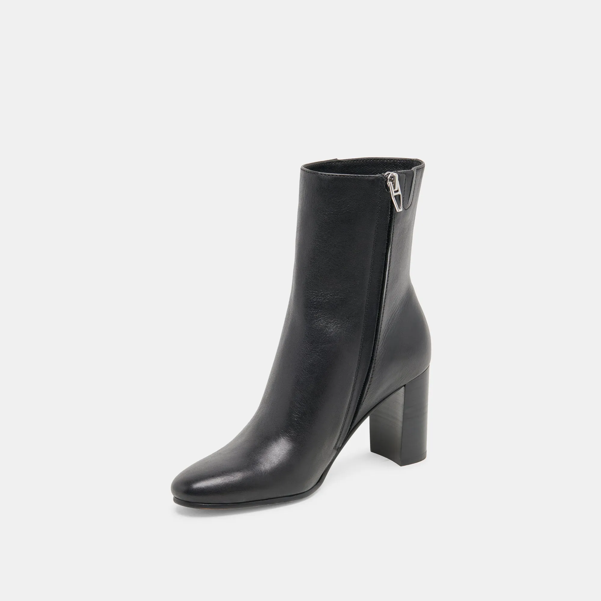 BOTTINES SUZY EN CUIR NOIR