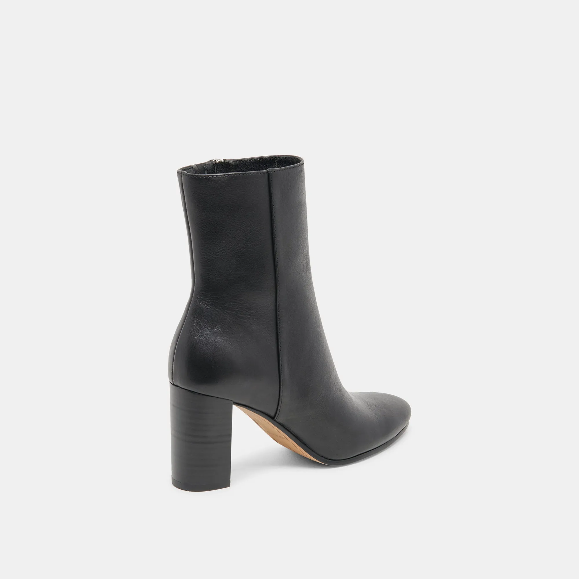 BOTTINES SUZY EN CUIR NOIR