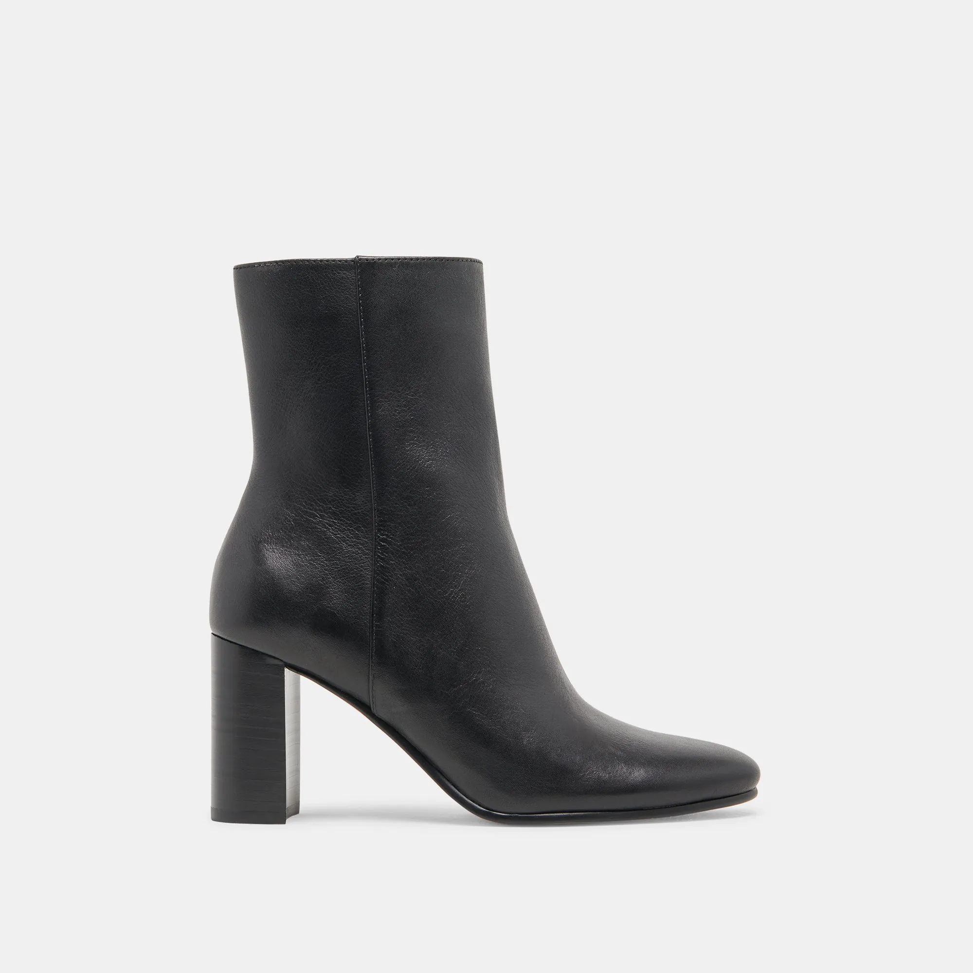 BOTTINES SUZY EN CUIR NOIR