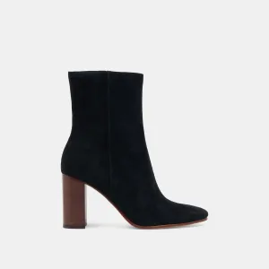 BOTTINES SUZY ONYX EN DAIM