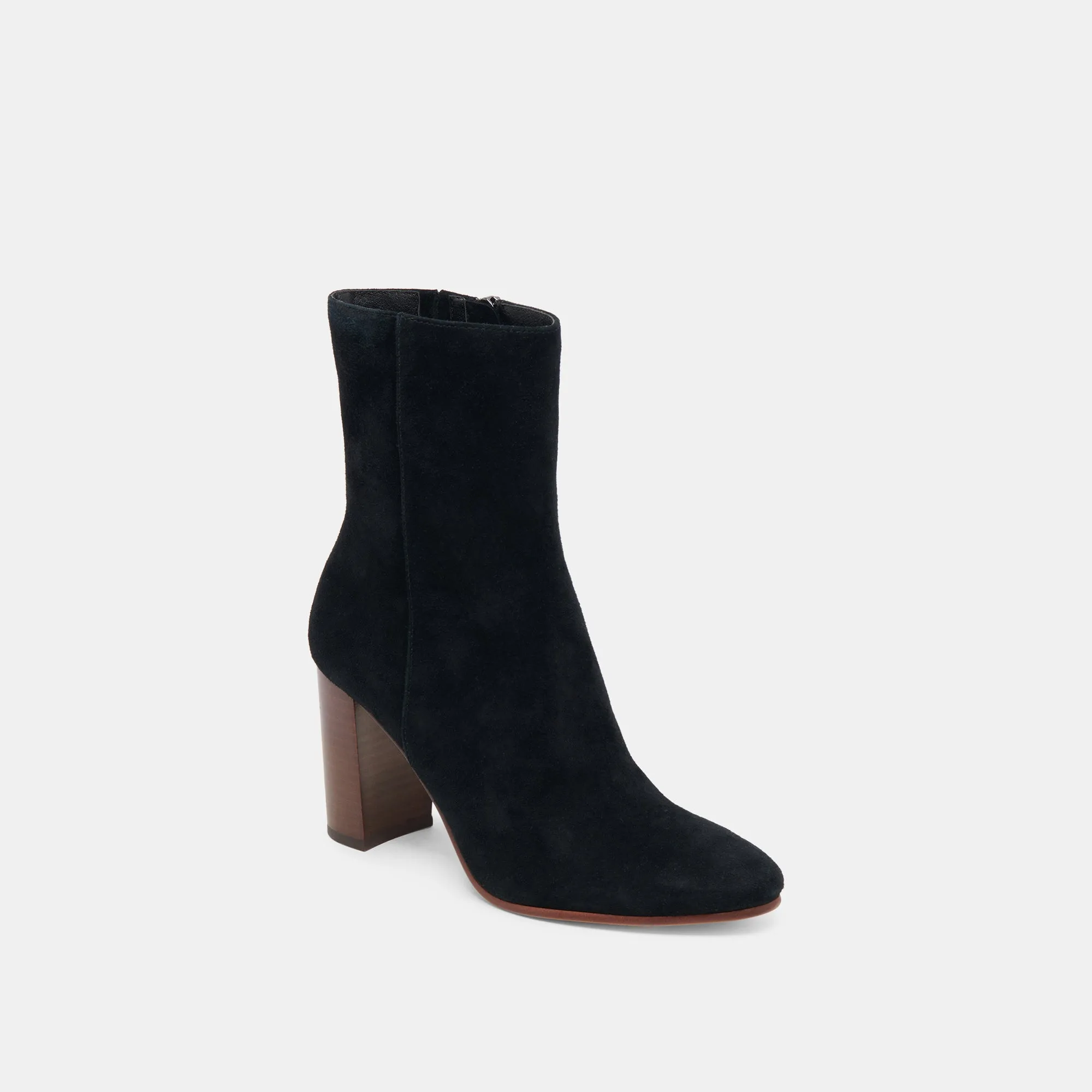 BOTTINES SUZY ONYX EN DAIM