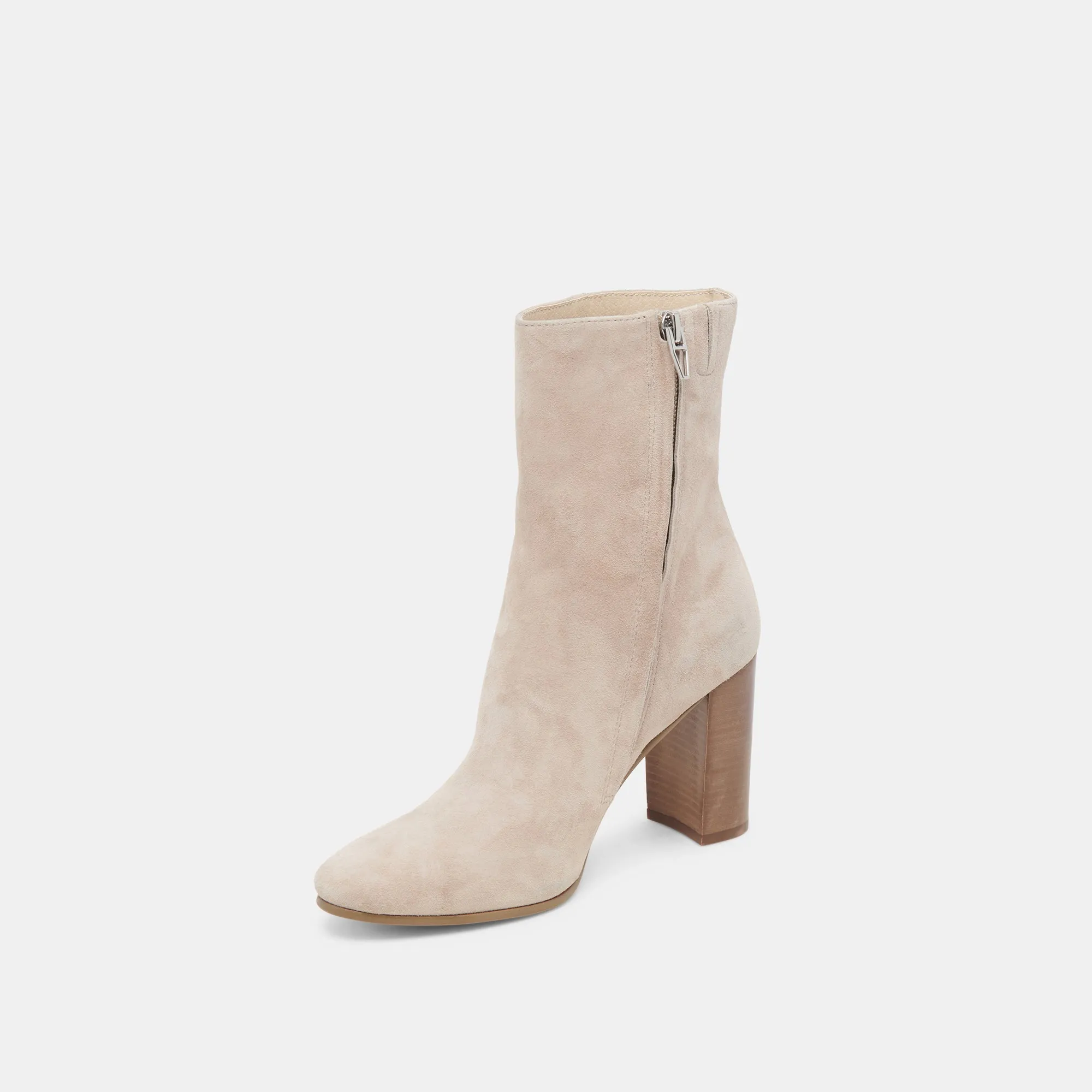 BOTTINES SUZY SUÈDE TAUPE