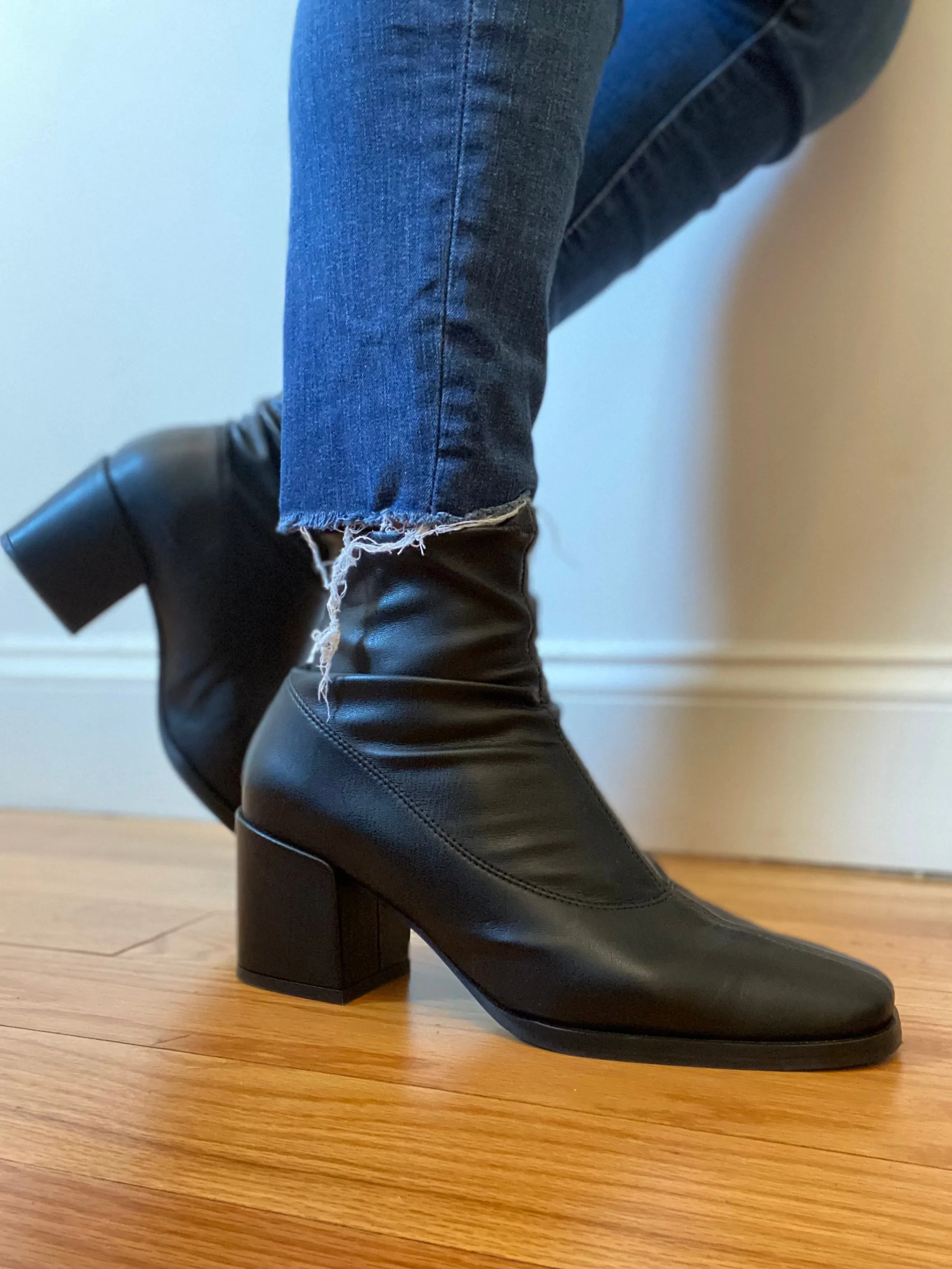 Botte Talia Stretch en Noir de Novacas