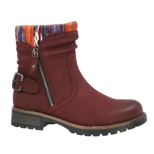 Chaussures TAXI Serena-01T Bourgogne