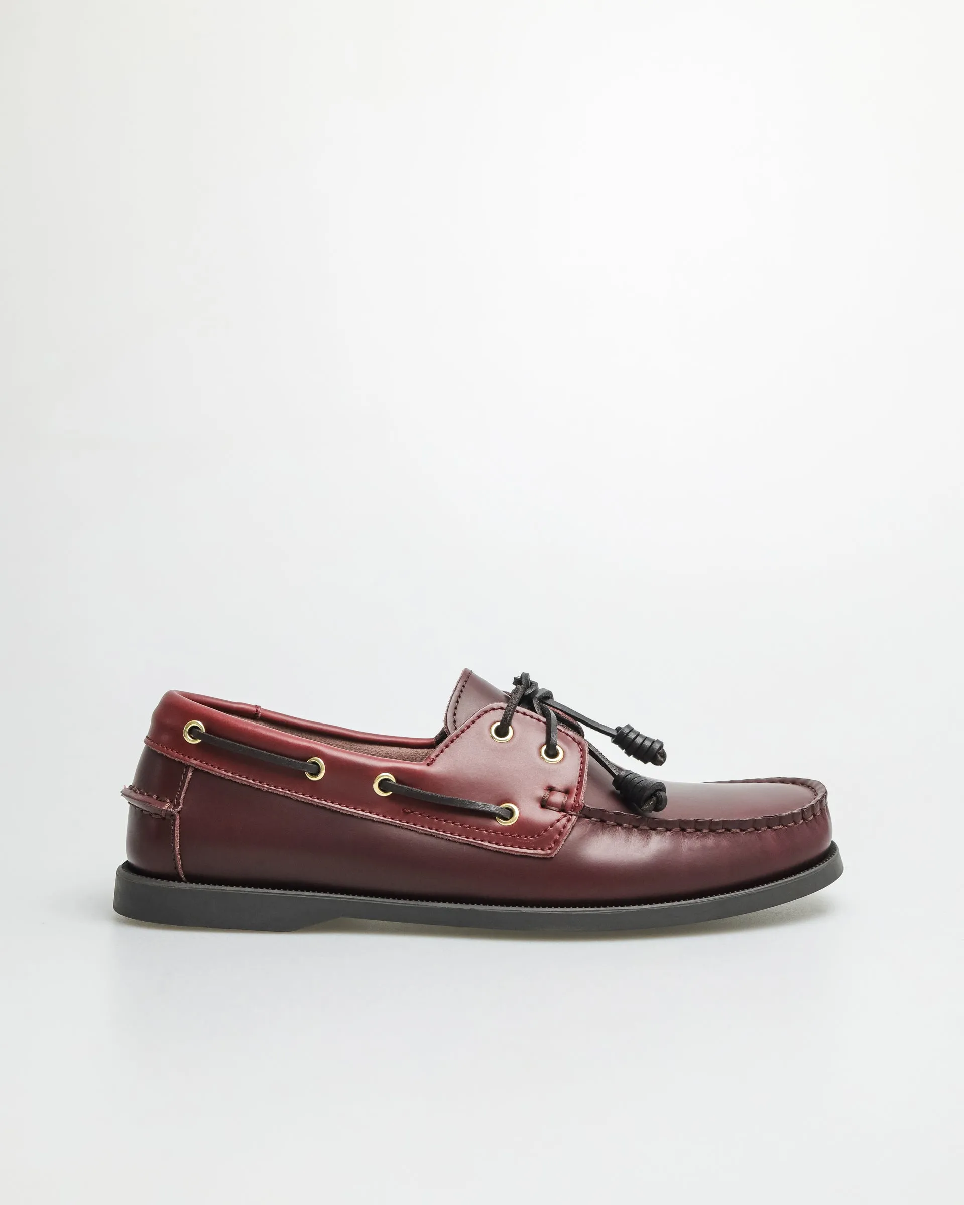 Chaussures bateau en cuir pour hommes Tomaz C999A