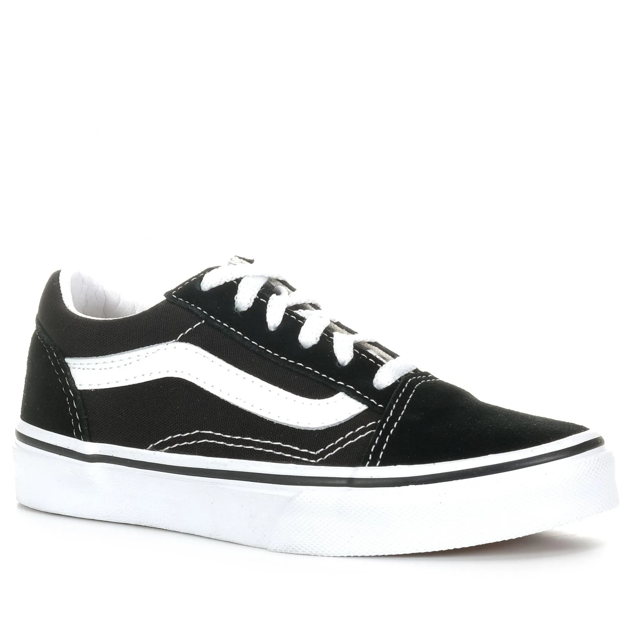Vans Old Skool Noir/Blanc Chaussures pour Jeunes_Vans