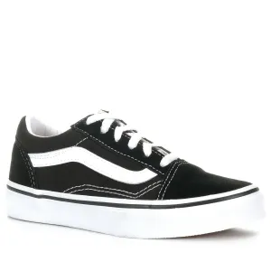 Vans Old Skool Noir/Blanc Chaussures pour Jeunes_Vans