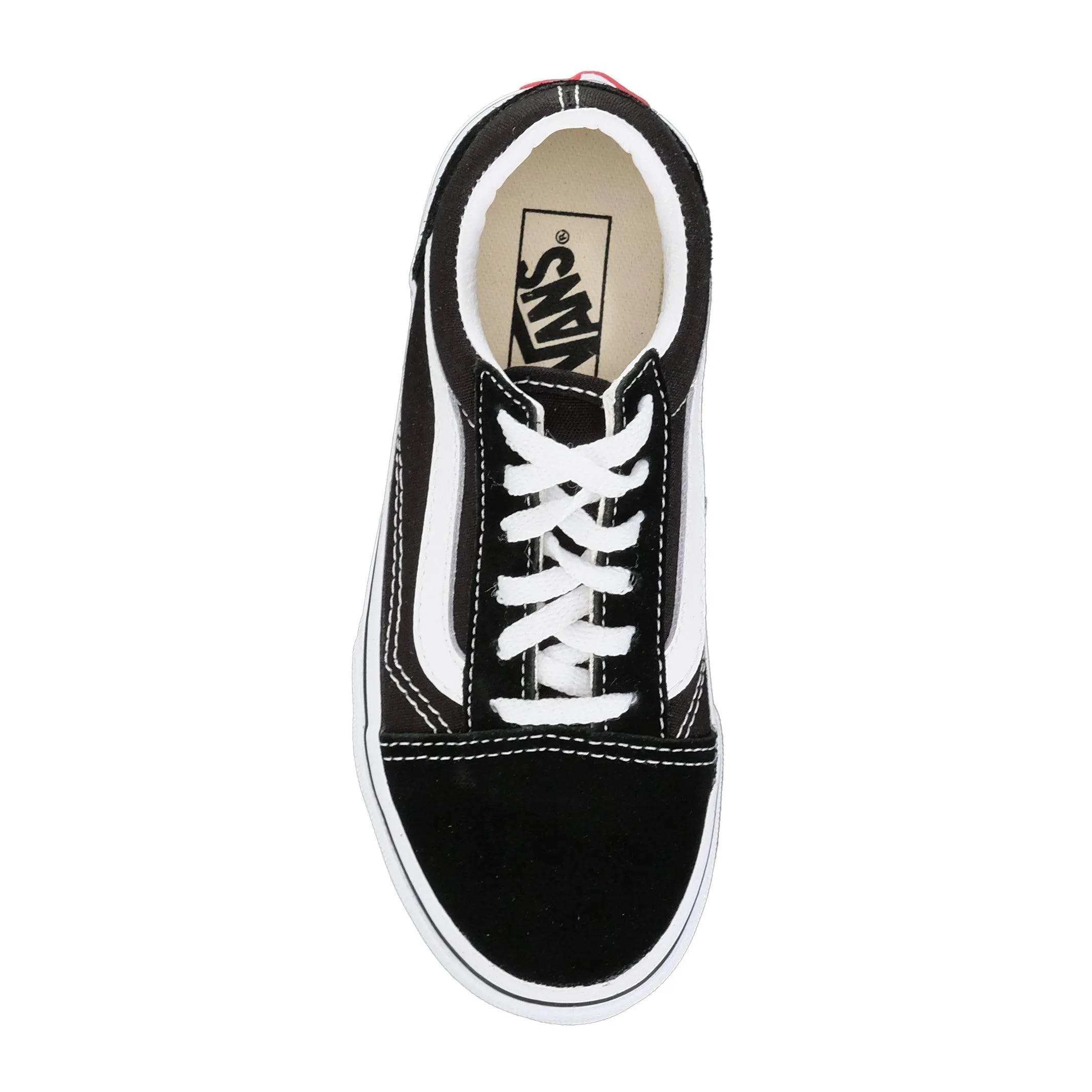 Vans Old Skool Noir/Blanc Chaussures pour Jeunes_Vans