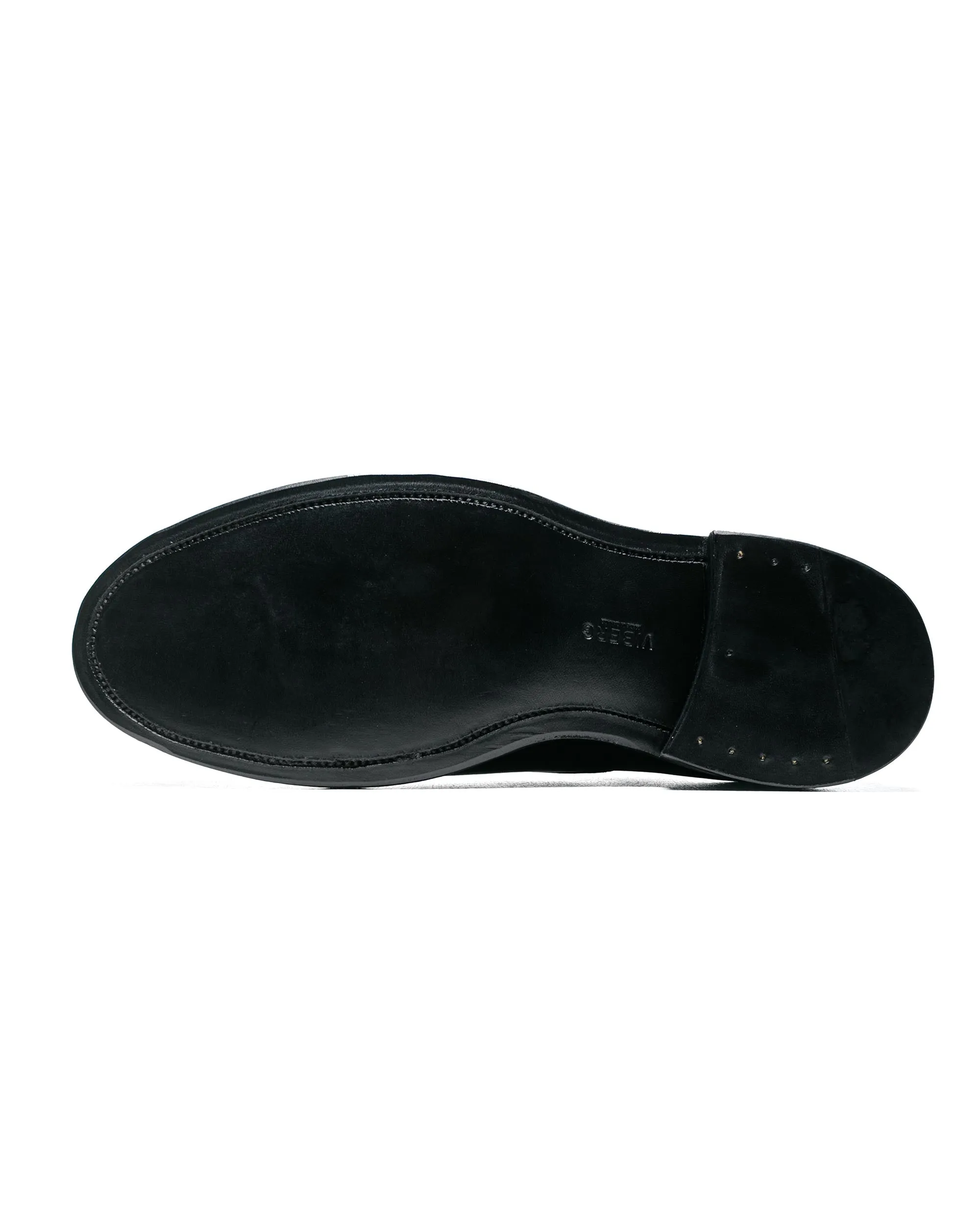 Viberg Bastion Oxford en veau français noir