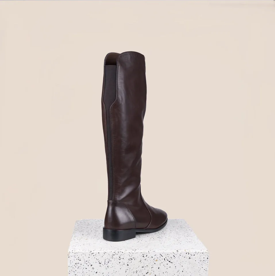 Vittoria - Cuir Chocolat