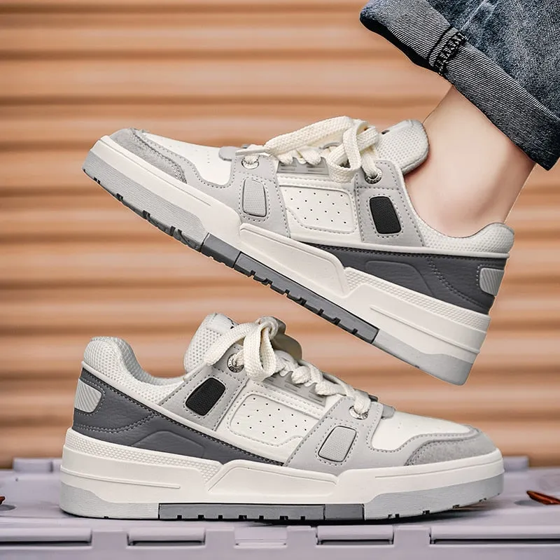 Chaussures décontractées à lacets West Louis™ pour skateboard, confortables et basse