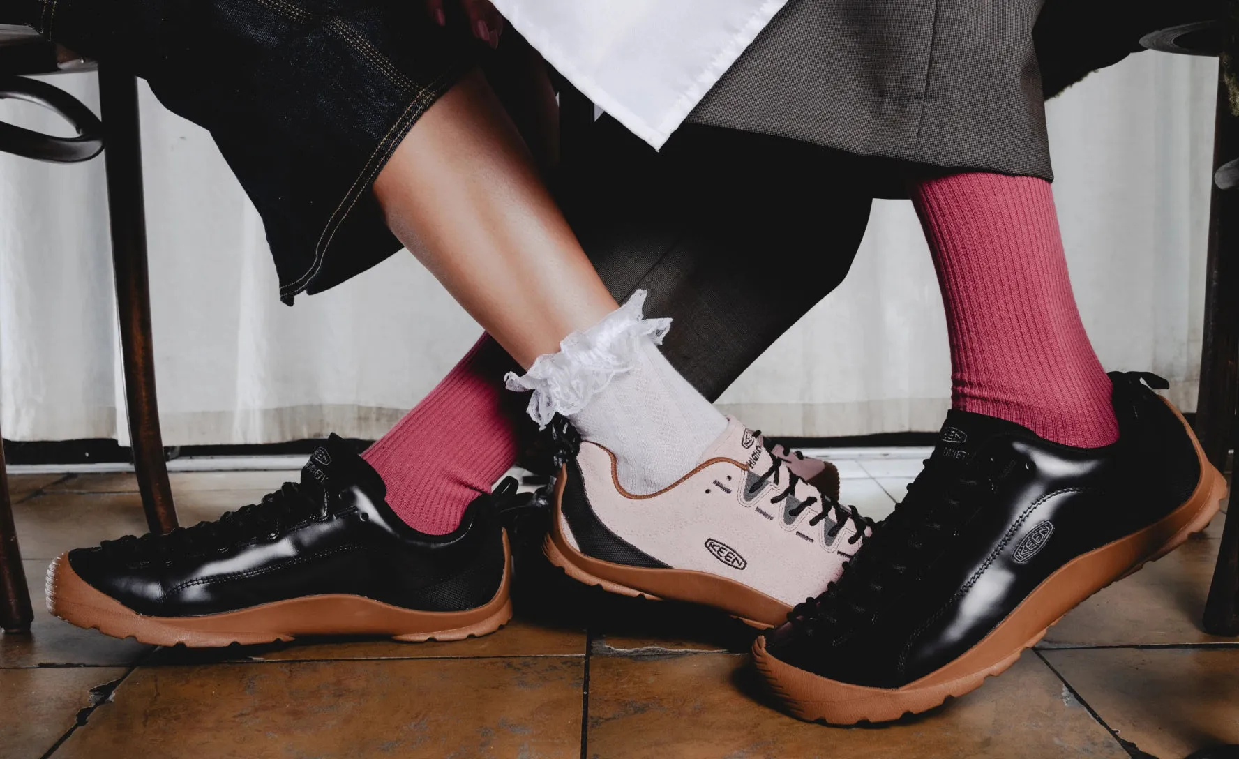 Baskets Jasper pour Femme x Highsnobiety | Noir/Gomme