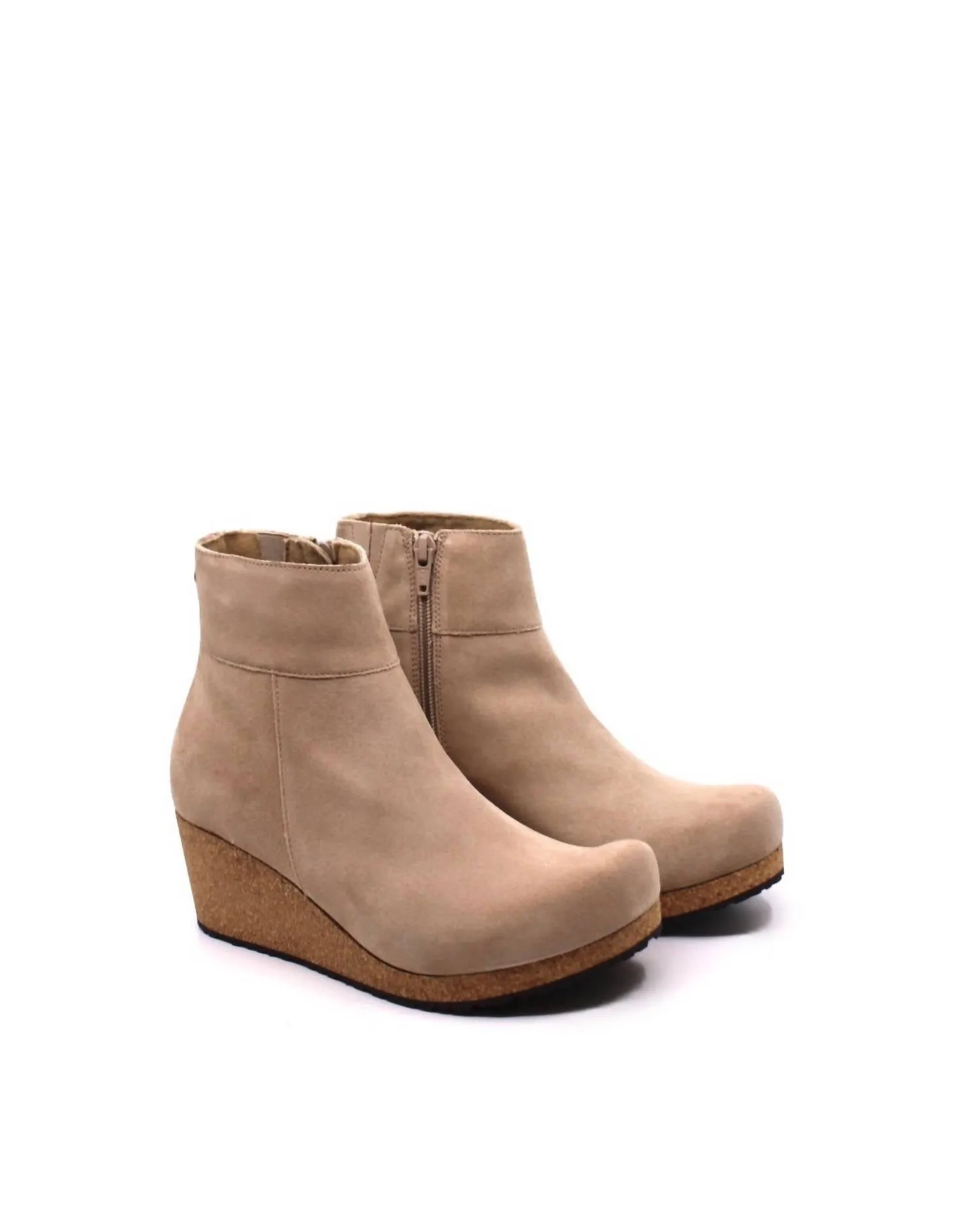 Bottines Papillio Ebba pour Femme en Sable Clair Étroit