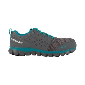 Chaussure de travail sportive à embout d'acier Sublite pour femme - Bleu