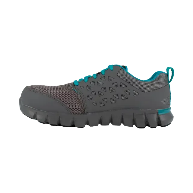 Chaussure de travail sportive à embout d'acier Sublite pour femme - Bleu
