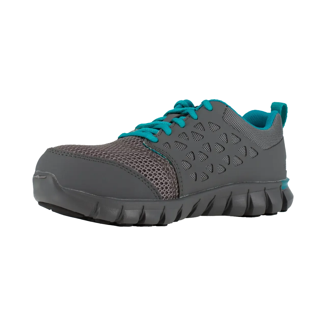 Chaussure de travail sportive à embout d'acier Sublite pour femme - Bleu