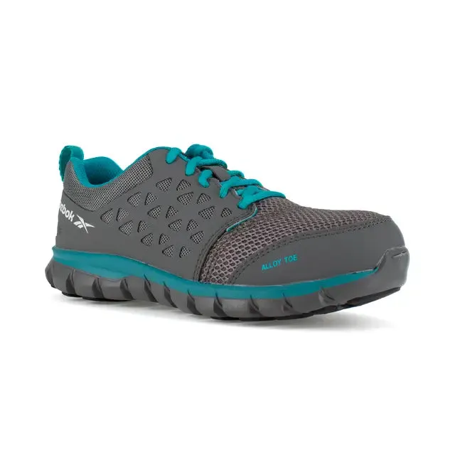 Chaussure de travail sportive à embout d'acier Sublite pour femme - Bleu