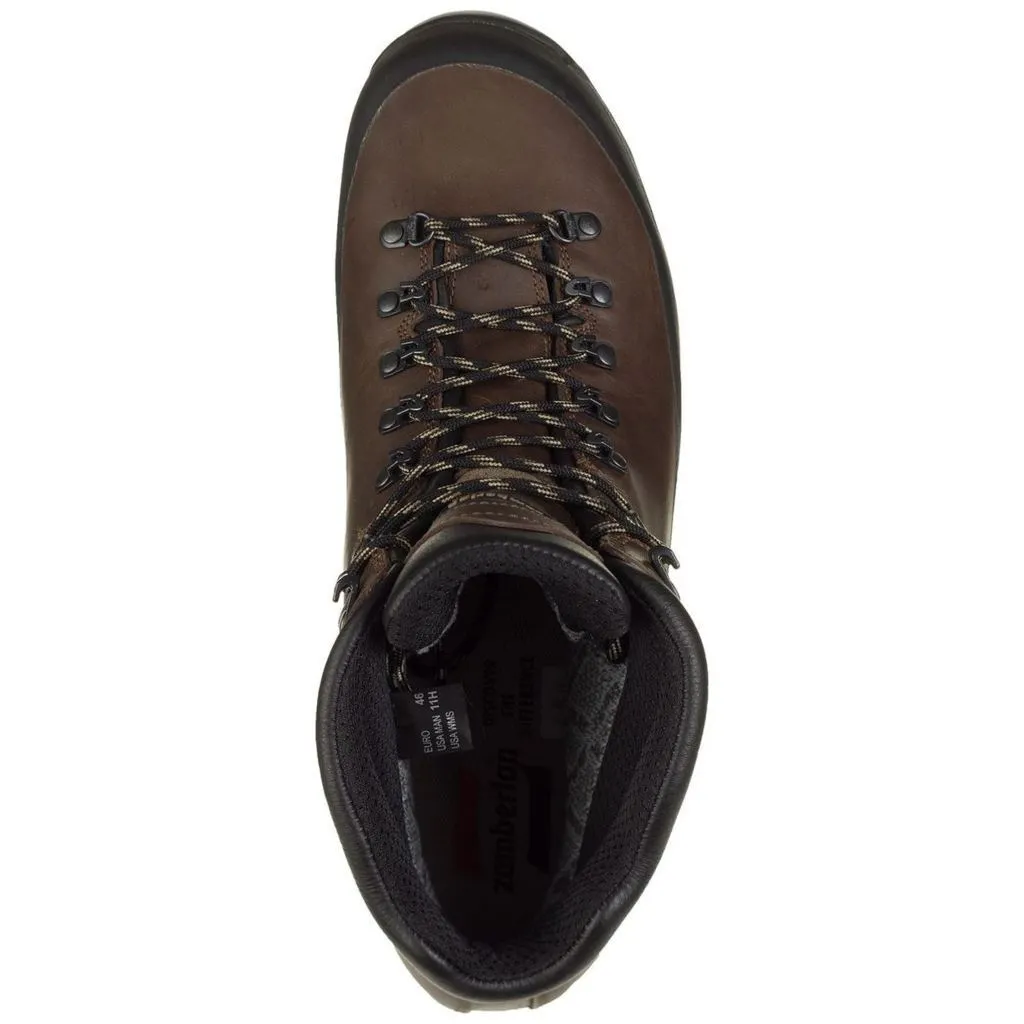 Bottes de randonnée imperméables pour hommes Zamberlan 1006 Vioz Plus GTX RR WL en cuir